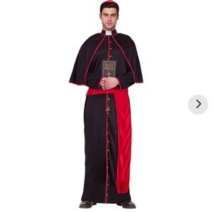 Cardinal Adult Costume small